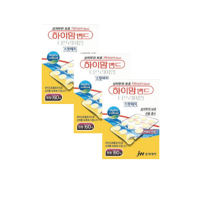 하이맘밴드 더프리미엄 스팟패치 원형 60매 x 3개 원형밴드, 1세트