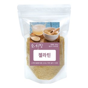 순하당 국내가공 젤라틴 가루 분말, 300g, 1개