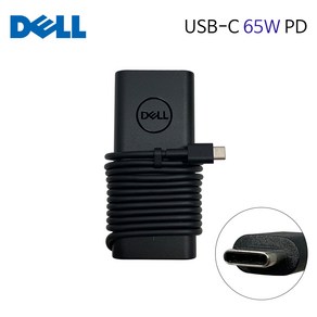 DELL Latitude Inspion Xps 45W 65W 노트북 정품 USB C타입 전원 어댑터 충전기 케이블, 1개