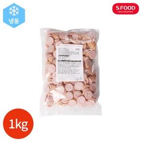 에스푸드 부어스첸 슬라이스 소시지 1kg, 1개