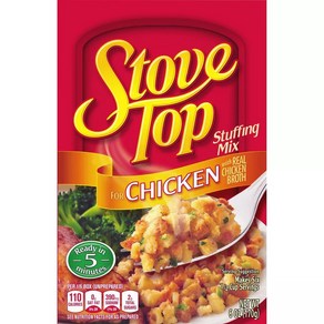 스토브 탑 치킨 스터핑 믹스 Stove Top Chicken Stuffing Mix Side Dish 6 oz, 1개, 170g