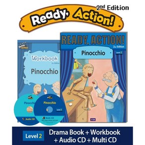 Ready Action Level 2: Pinocchio SB+WB (with QR), A*List, Ready Action Level 2: Pinocc.., Gace Lee(저)