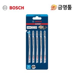 보쉬 T308BFP 목재용 직소날 1판 5pcs T308BOF 후속 하드우드용 EXPERT 직쏘날