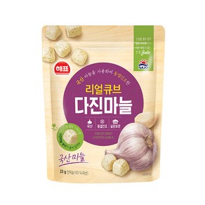 사조 리얼큐브 100%국산 동결건조 다진마늘 23g X 1팩, 1개, 단품