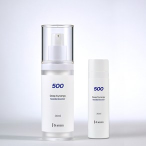 [본품+리필] 제이앤스밈 니들샷 500 기미 팔자 주름 모공 개선 콜라겐 미백 세럼, 1개, 60ml