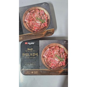 한입LA갈비1kg+부채살불고기1kg, 1kg