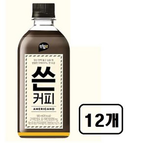 골든싸이]아임e 쓴커피500ml 12개, 500ml