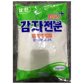 감자 혼합전분 전분분말 급식실 식자재 1kg 1키로, 1개