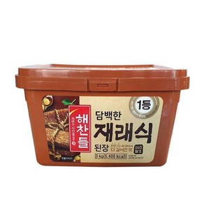 (면)해찬들 재래식 된장3kg 해찬들 된장, 1개, 3kg