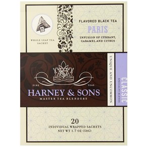 Harney & Sons 핫 시나몬 스파이스 티 티백 50개 298929