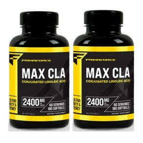 프리마포스 맥스 CLA 2400mg 180소프트젤 2병, 180정, 2개