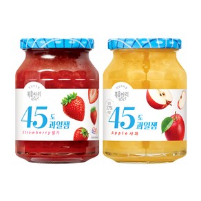 복음자리 45도 딸기잼 350g +사과잼 350g, 2개