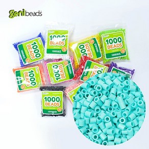 지니비즈(GENIBEADS) 리필용 싱글비즈_지니비즈 1000비즈, 민트, 1개