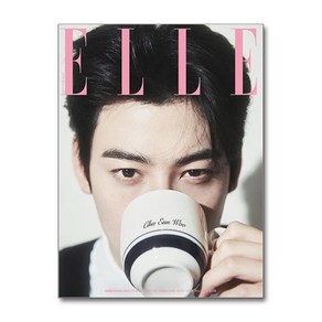 엘르 Elle B형 2월호 2025 (표지 - 차은우)