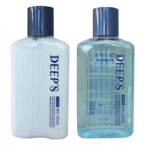 남성 화장품 DEEP'S 딥스 스킨-370ml 로션-370ml 5개씩 남자 화장품 업소용