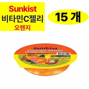 비타민과일젤리 젤리푸딩 과일맛, 185g, 15개