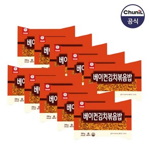 [천일식품] 베이컨김치볶음밥250g, 250g, 10개, 베이컨김치볶음밥250gX5봉, 베이컨김치볶음밥250gX5봉