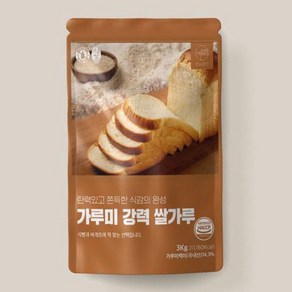 안심곳간 가루미강력쌀가루, 1개, 3kg