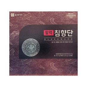 종근당건강 활력침향단 30환, 1개, 3.75g