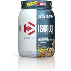 다이마타이즈 ISO 아이소 100 프로틴 파우더 프루티 페블스맛, 1개, 730g