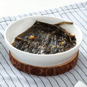 바로푸드 친정김치 된장깻잎 1kg 밑반찬, 1개