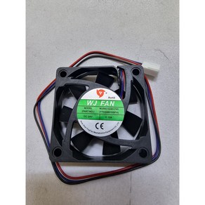 솔팬 ﻿WJS601524H-F40 DC24V FAN DC팬 60mm 사이즈 / WJ팬 / 60MM X 15MM 사이즈 / 4000RPM / MADE IN CHINA, WJS601524H-F40, 1개