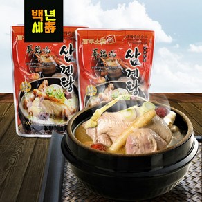 백년토종 삼계탕, 1개, 900g