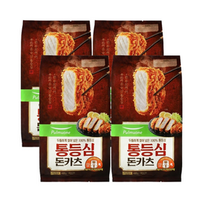 풀무원 통등심 돈카츠 4개, 400g