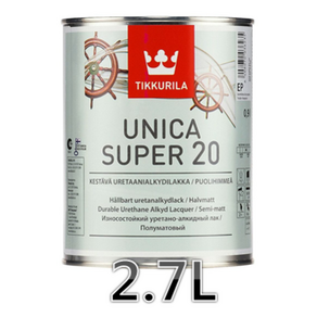 유니카 슈퍼유성 2.7L-보트 선박 물과 자외선에 강한 실내외 겸용바니쉬[티쿠릴라], 배송정보에 색상입력해주세요!!!!, 1개