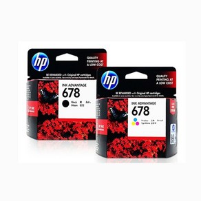 HP678 정품잉크 CZ107AA 데스크젯 HP3545 HP4645 HP2545 2645 (단품/세트 옵션선택)