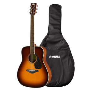 야마하 YAMAHA 어쿠스틱 기타 FG SERIES 브라운 선버스트 FG820BS, 상세페이지 참조, 1개, 브라운 선버스트(BS)