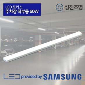 LED 포커스 주차장등 일자등 다용도 형광등 / 주차장 직부등 60W 1200mm, 포커스_주차장직부등60W