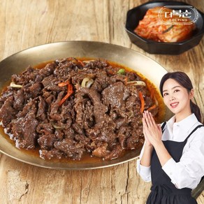 더복순 박솔미 한우1++ 불고기 160g 4팩 한우불고기 소불고기, 4개