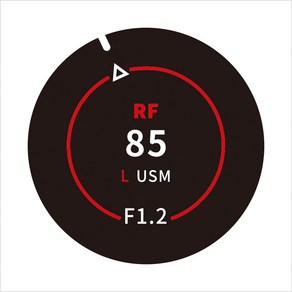 [코엠스킨] 캐논 RF 85mm F1.2 L USM DS 렌즈 뒷캡 스킨, 1개