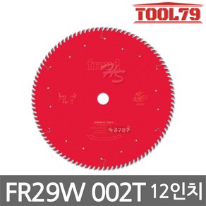 프레우드 FR29W002T 원형톱날 305mm 96날 목재 강질 연질 원목용, 1개