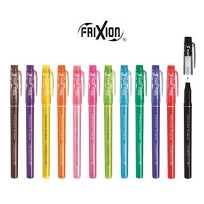 PILOT 파이롯트 프릭션 파인라이너 컬러펜 0.45mm 캡식 Fixion, SFFL-12F-R 레드