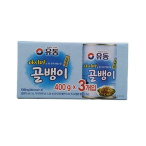 유동 자연산 다시마 골뱅이 400g 코스트코 통조림