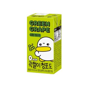 곽철이 청포도제로 팩음료 190ml x 12개