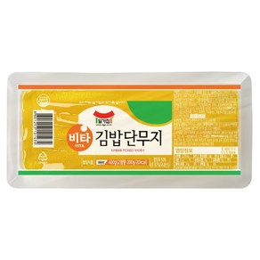 일미 김밥단무지, 10개, 400g