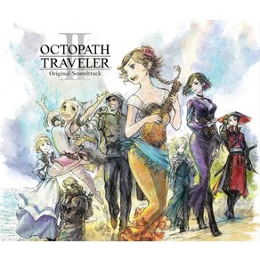 옥토패스 트래블러 2 OCTOPATH TRAVELER OST 오리지날 사운드 트랙 앨범 6CD, 6