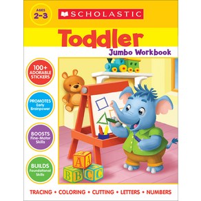 Scholastic Toddler Jumbo Workbook: Early Skills Paperback