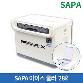 싸파 아이스박스 28L SIC-028HE 캠핑 낚시 아이스쿨러, 단품