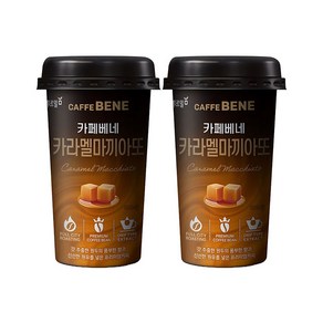 카페베네 카라멜마끼아또, 200ml, 30개
