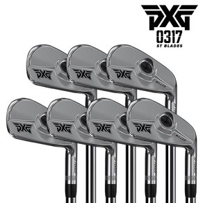 PXG 아이언 0317 ST CB T IRONS 크롬 7세트 머슬백, T/R