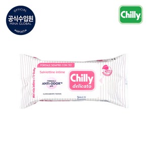 칠리 와입스 델리까또 (여성청결제 티슈타입) (유통기한 25년 3월 이후), 1개, 35g