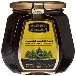 AL SHIFA All Natual Pue Black Foest Honey 500g AL SHIFA 천연 순수 블랙 포레스트 허니 500g, 1개