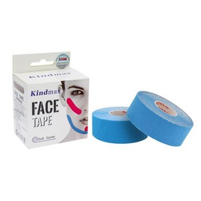 kindmax kinesiology tape fo 자전거 핸들 바 랩 테이핑 테이프, 하늘색, 2.5cm x 5m 2롤, 협력사, 1개