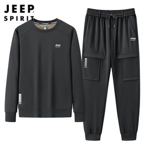 JEEP SPIRIT 지프 스피릿 소프트 기모 조거 트레이닝복 상하의 세트JP6862 +양말