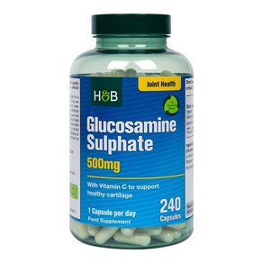 Holland & Baett Glucosamine Sulphate 홀랜드앤바렛 글루코사민 설페이트 500mg 캡슐 240정 1개