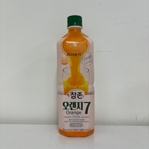 참존 오렌지 원액 음료베이스 PET 835ml 오렌지7, 7개